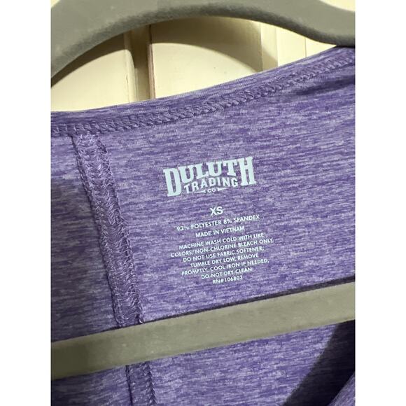 Duluth Trading size XS purple activewear dress - Picture 2 of 2